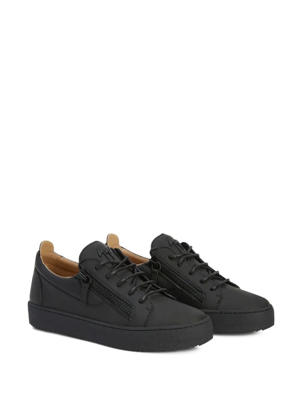 Giuseppe Zanotti Frankie Double-Zip Low-Top Sneakers