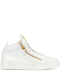 Giuseppe Zanotti Kriss Leather Mid-Top Sneakers