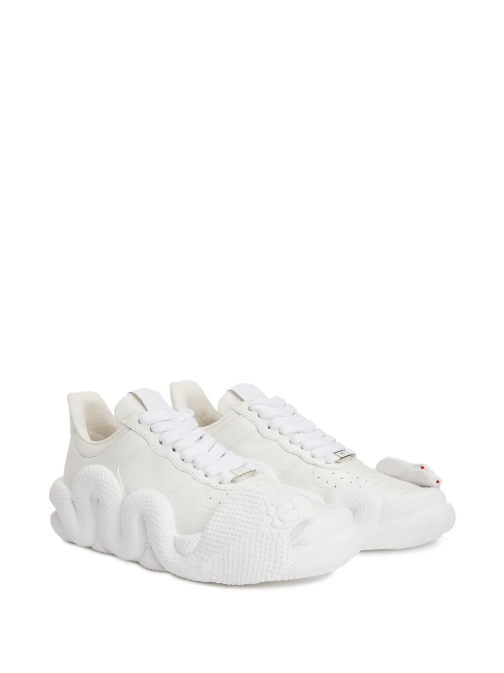 Giuseppe Zanotti Cobras Leather 3D-Detail Sneakers