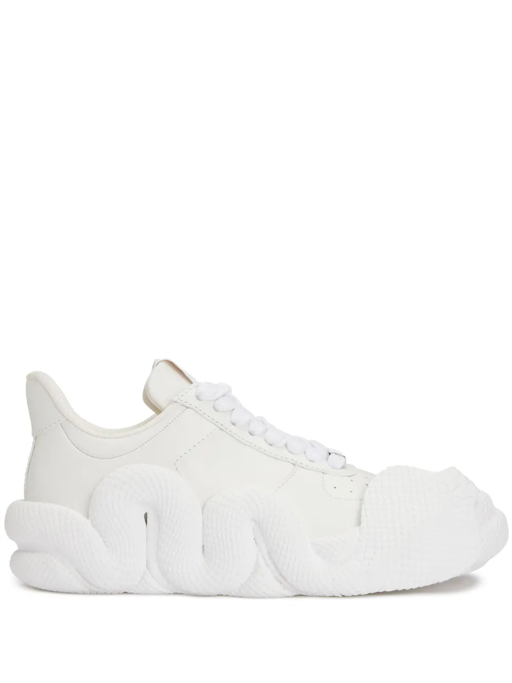 Giuseppe Zanotti Cobras Leather 3D-Detail Sneakers
