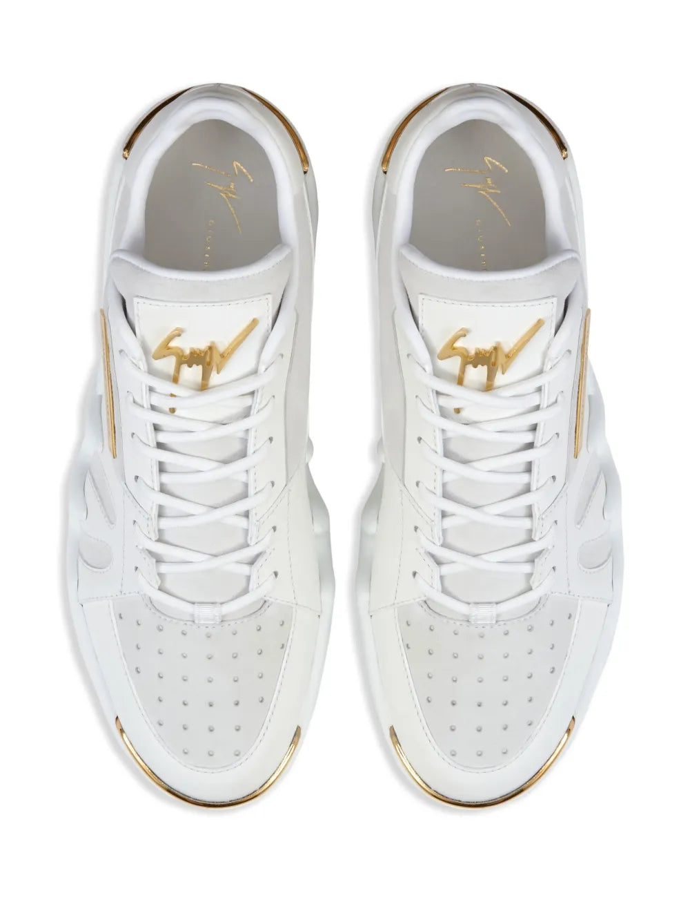 Giuseppe Zanotti Talon Leather Sneakers