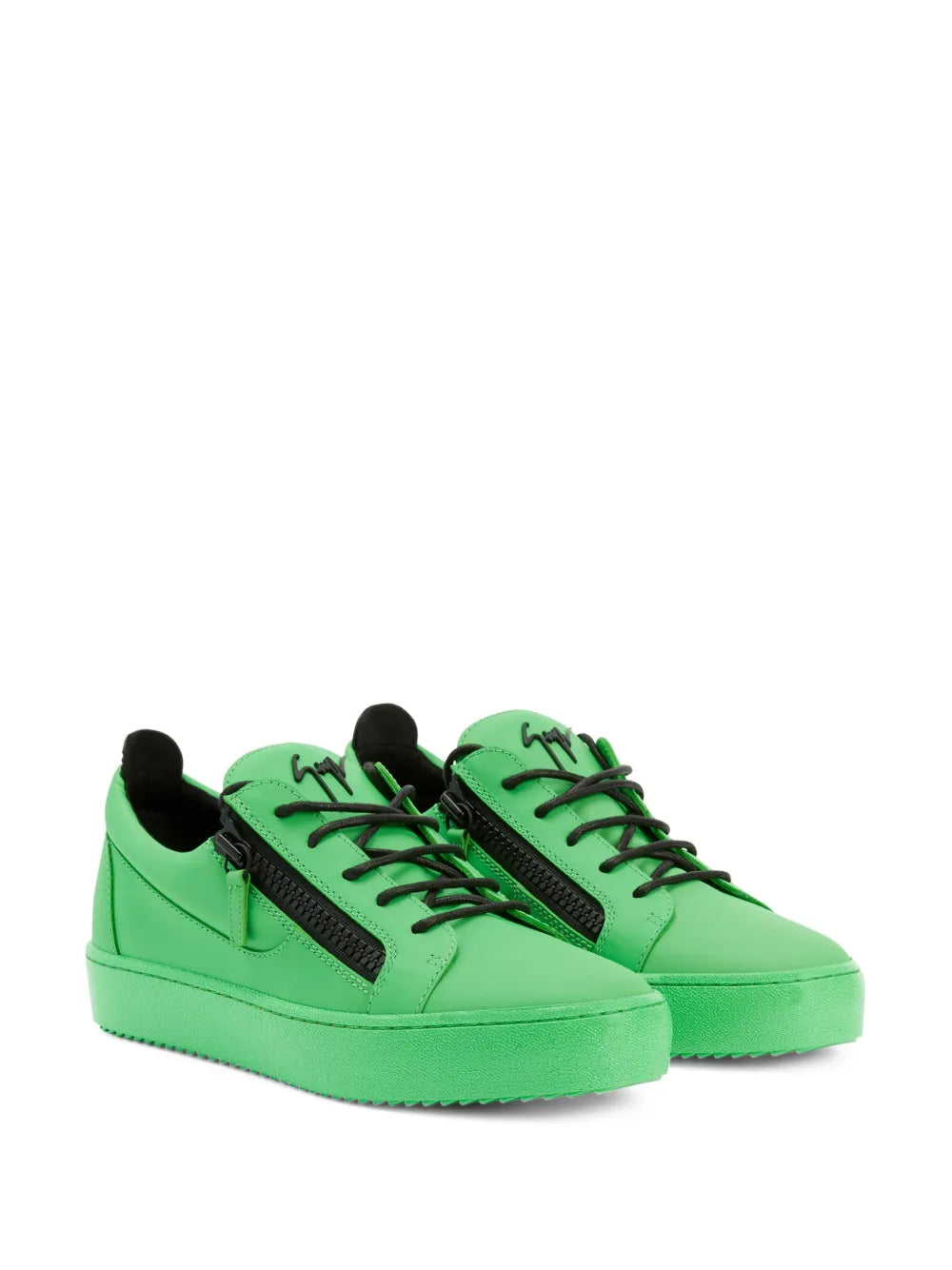 Giuseppe Zanotti Frankie Double-Zip Low-Top Sneakers