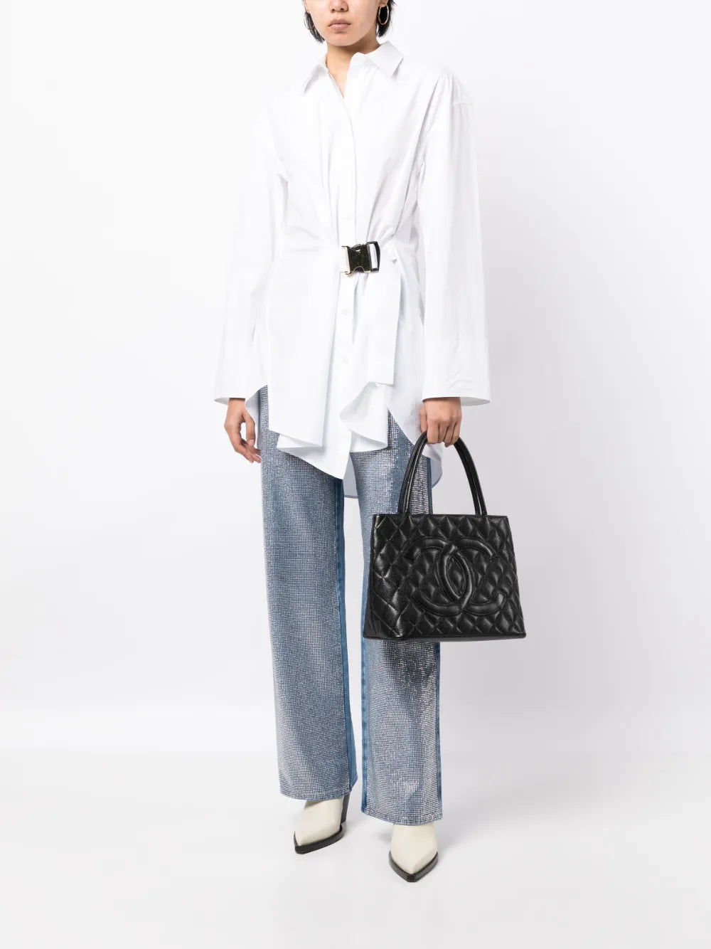 Pre-OwnedCHANEL Pre-Owned2000 Medallion tote bag