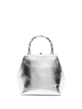 Jil SanderGoji Bamboo Square leather tote bag