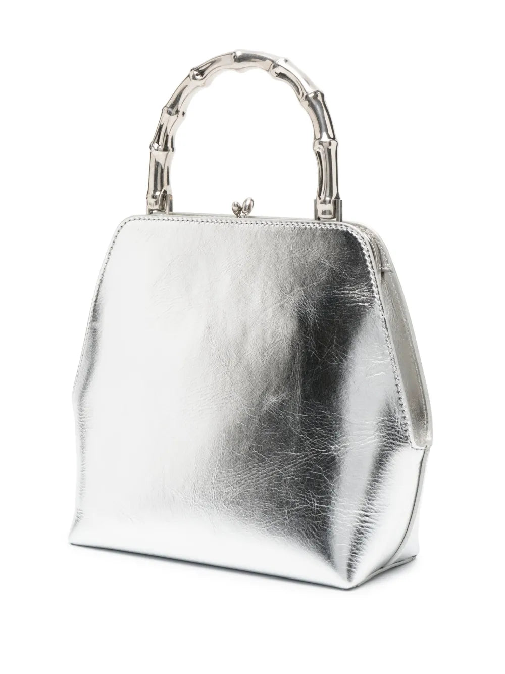Jil SanderGoji Bamboo Square leather tote bag