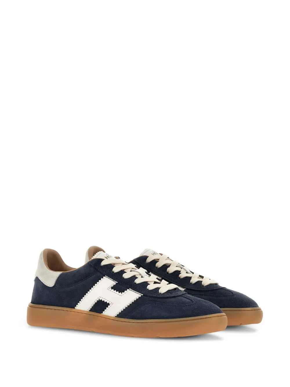 Hogan Logo-Patch Leather Sneakers