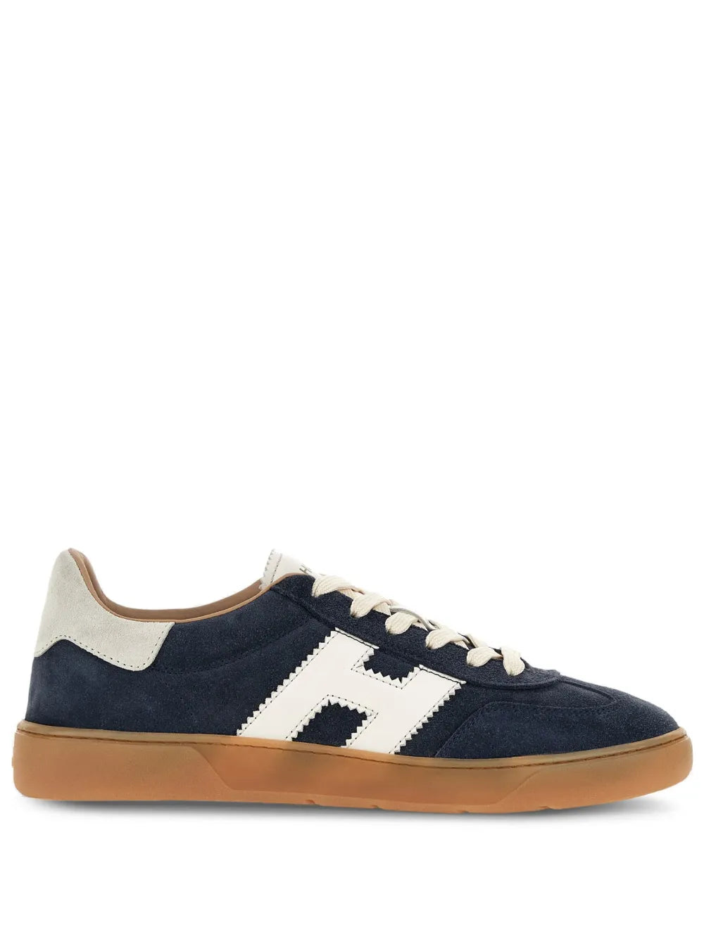 Hogan Logo-Patch Leather Sneakers