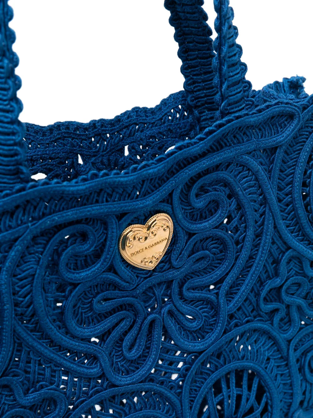 Dolce & Gabbanamedium Beatrice cordonetto-lace tote bag