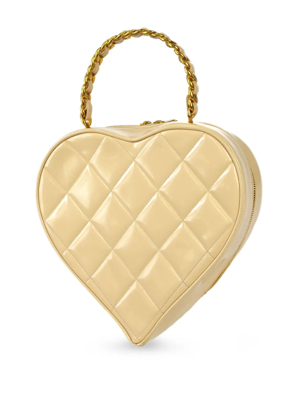 Pre-OwnedCHANEL Pre-Owned1995 CC patch heart vanity handbag