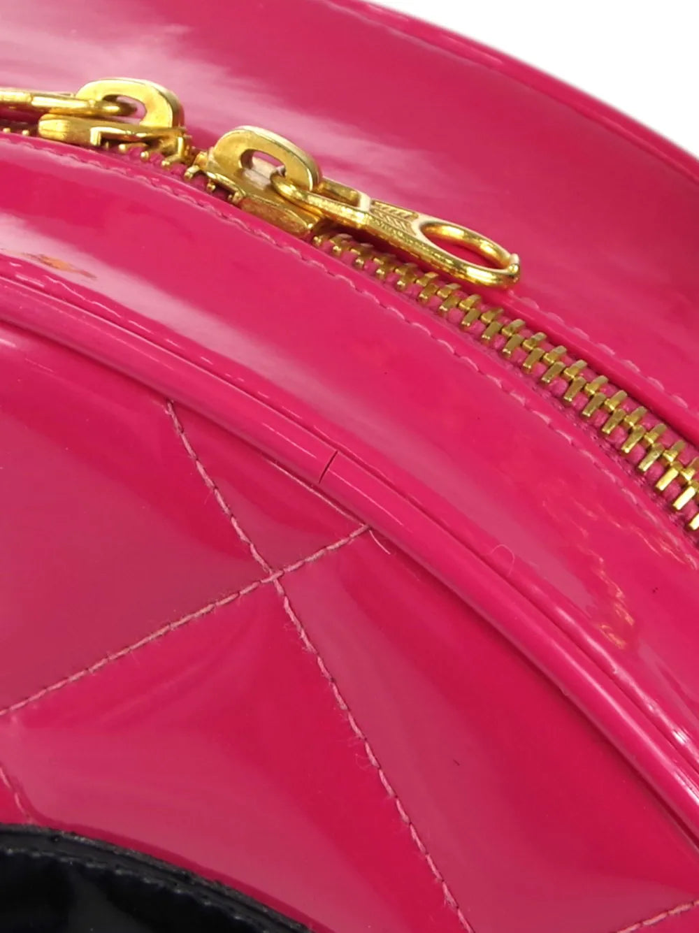 Pre-OwnedCHANEL Pre-Owned1995 CC patch round vanity handbag