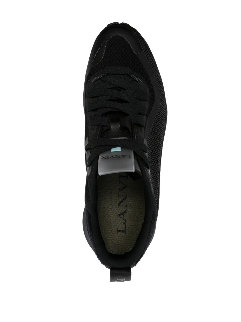 Lanvin Logo-Detail Mesh Sneakers