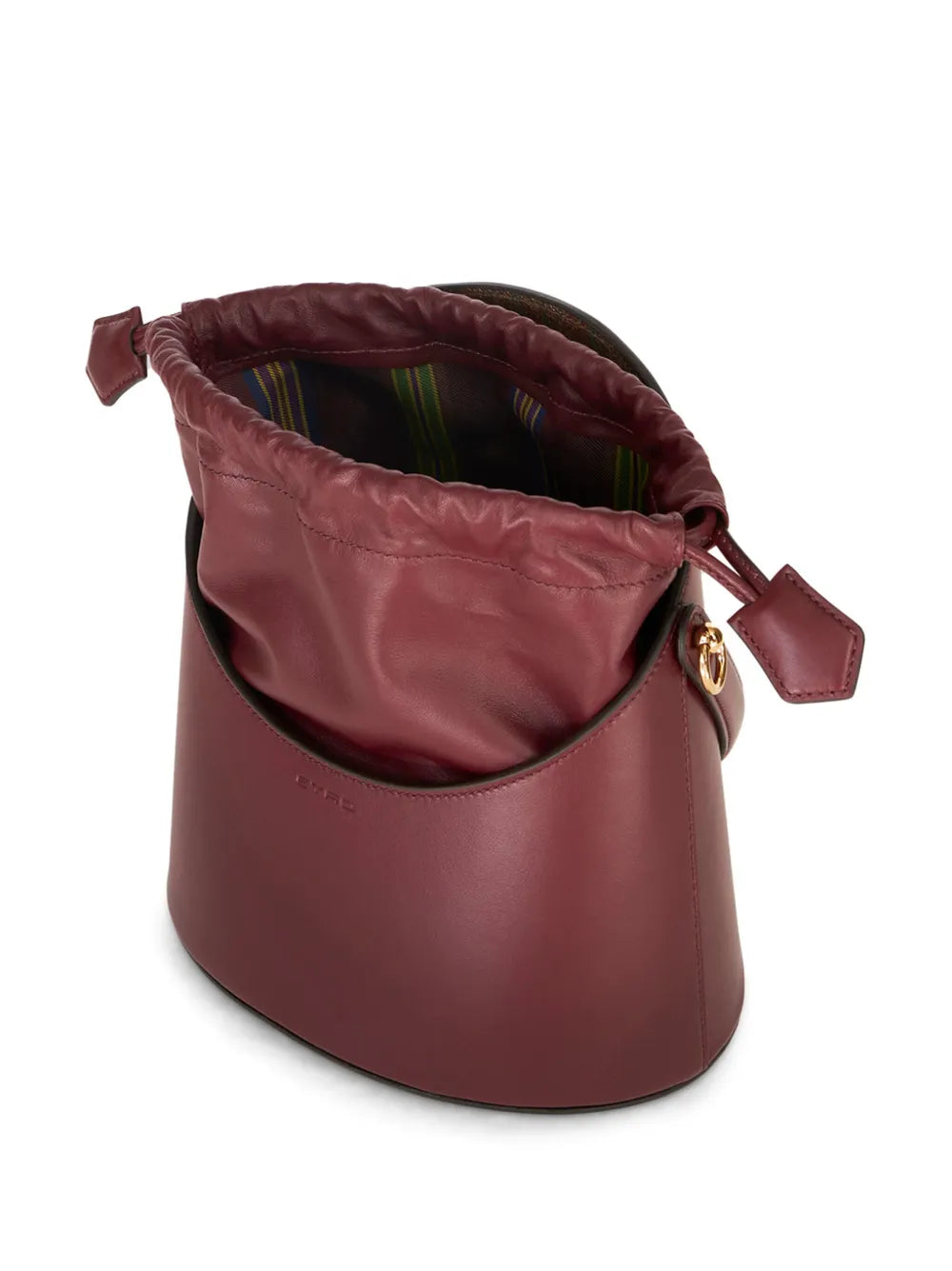 ETROSaturno leather bucket bag