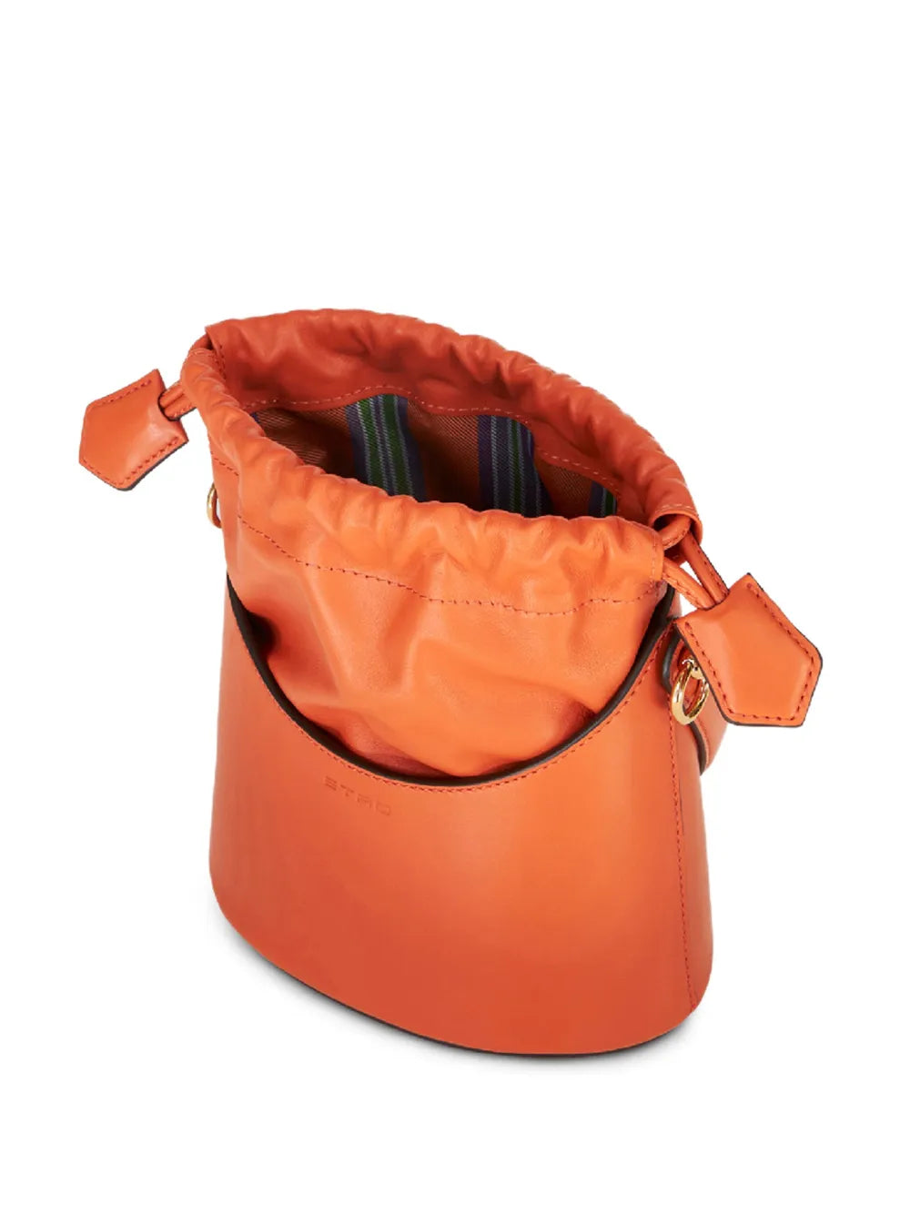 ETROmini Saturno leather bucket bag