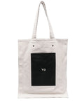 Y-3Lux logo-print tote bag