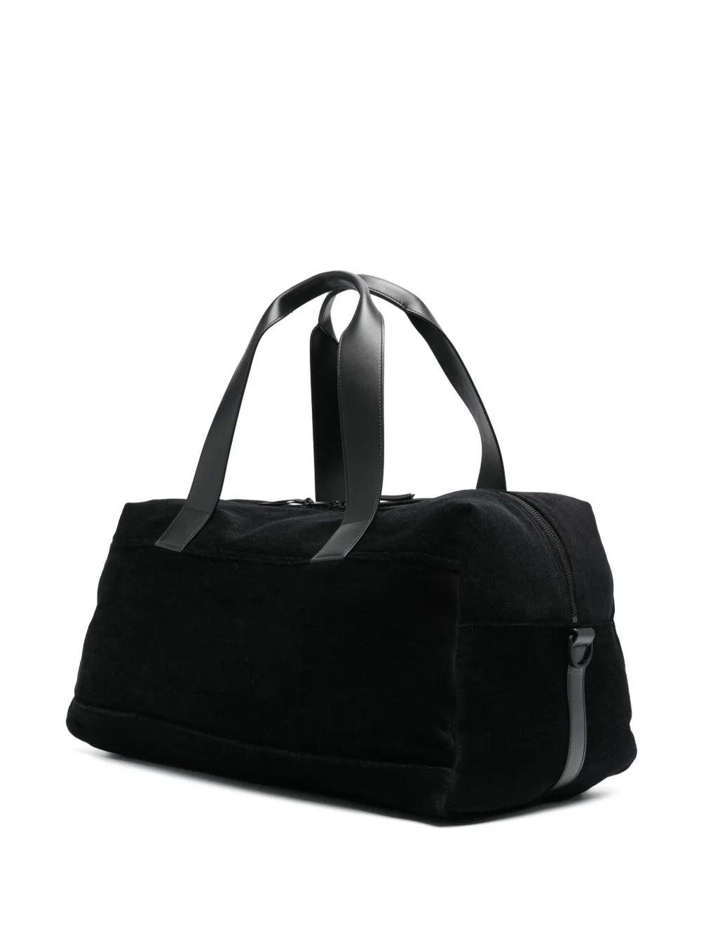 Saint Laurentlogo-jacquard zipped duffle bag