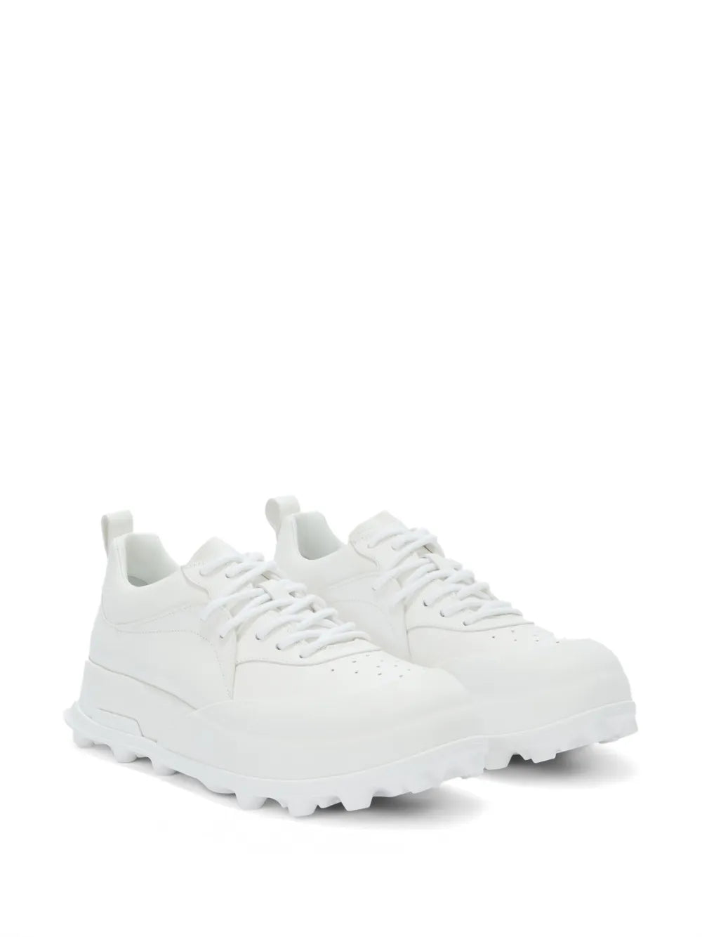 Jil Sander Chunky Panelled Leather Sneakers