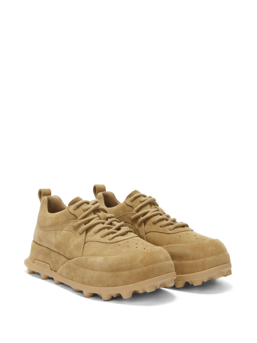 Jil Sander Orb Suede Sneakers