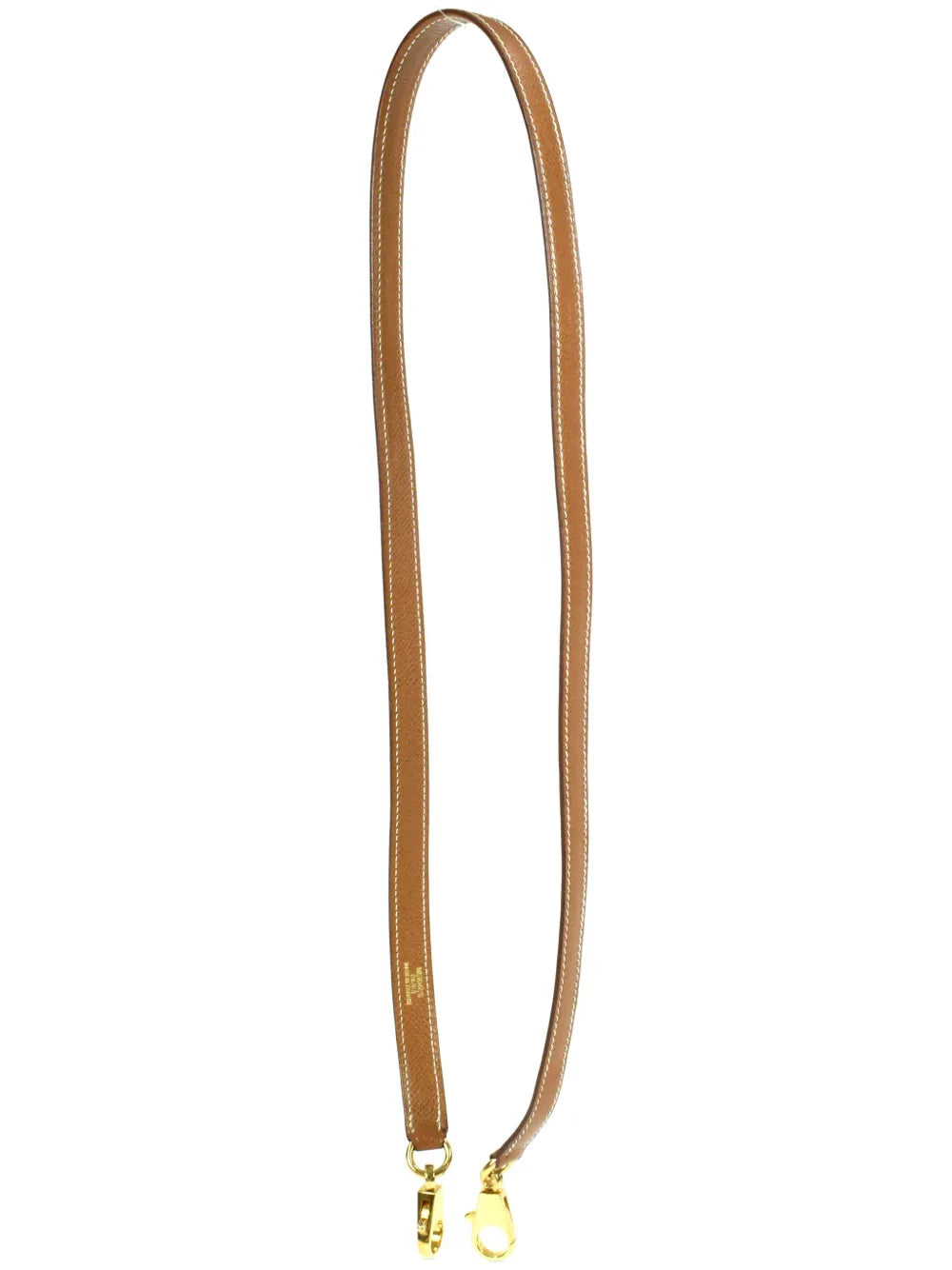 Pre-OwnedHermès Pre-Owned1997 contrast stitching shoulder strap
