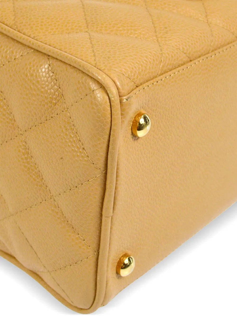 Pre-OwnedCHANEL Pre-Owned2005 CC diamond-quilted bowling bag