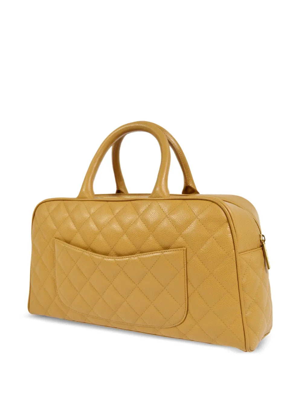 Pre-OwnedCHANEL Pre-Owned2005 CC diamond-quilted bowling bag
