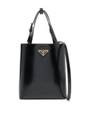 Pradatriangle logo-plaque bucket bag