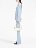 Off-Whiteweaved leather shoulder bag