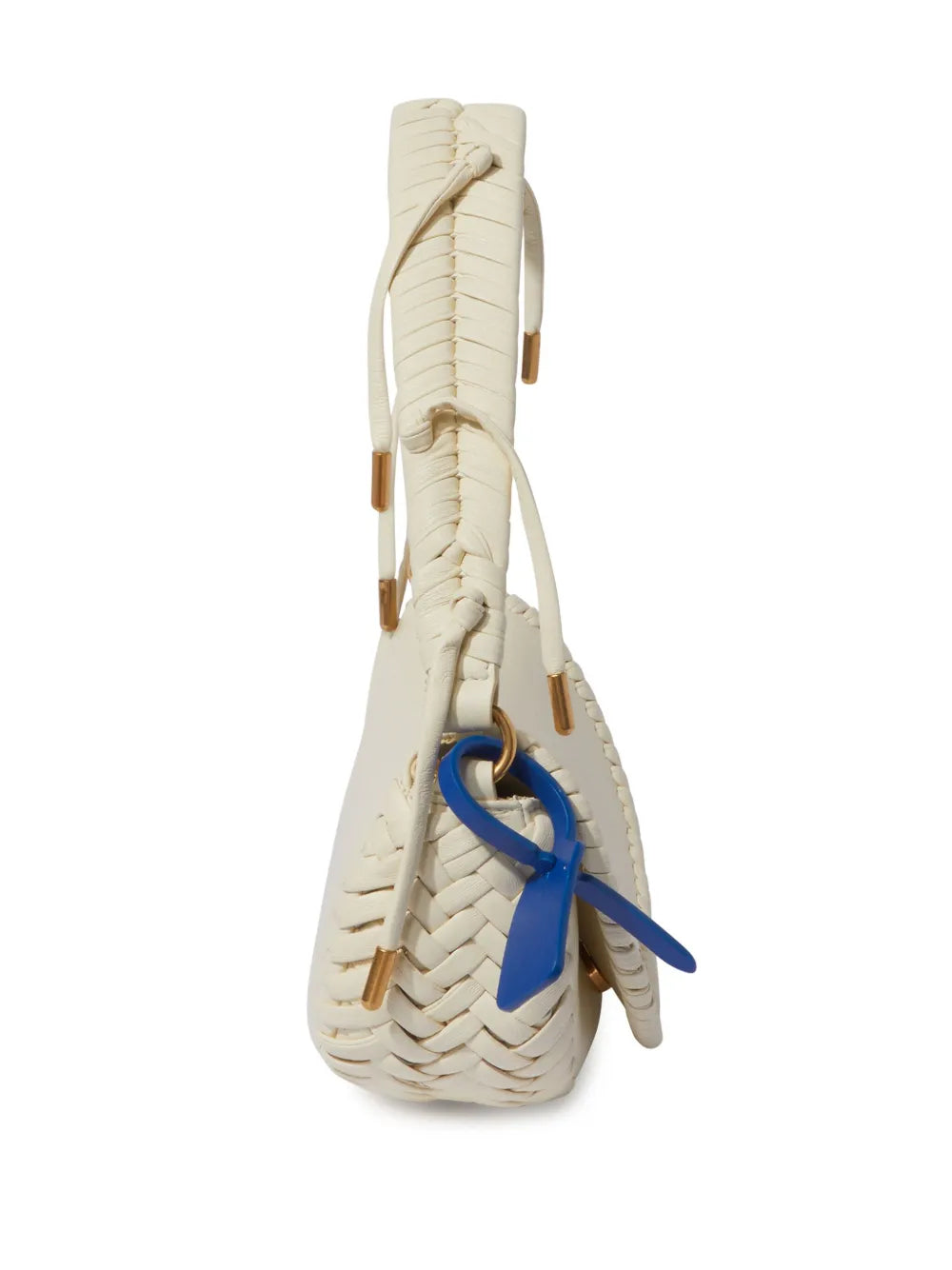 Off-Whiteweaved leather shoulder bag