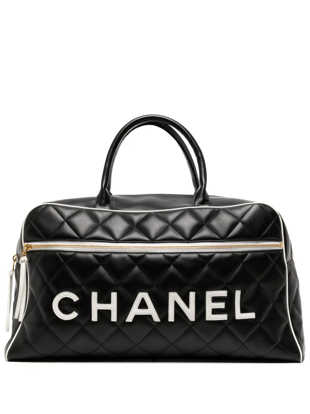 Pre-OwnedCHANEL Pre-Owned1994-1996 diamond-quilted holdall bag