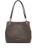 Michael Korsmonogrammed leather tote bag