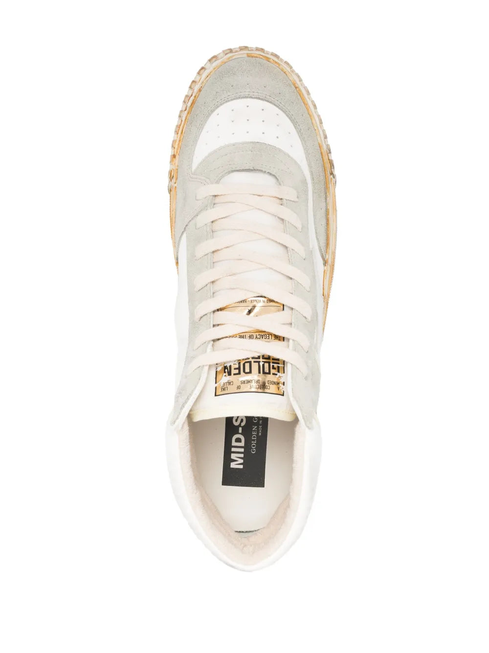 Golden Goose Mid Star Leather Sneakers
