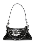 DSQUARED2Gothic leather shoulder bag