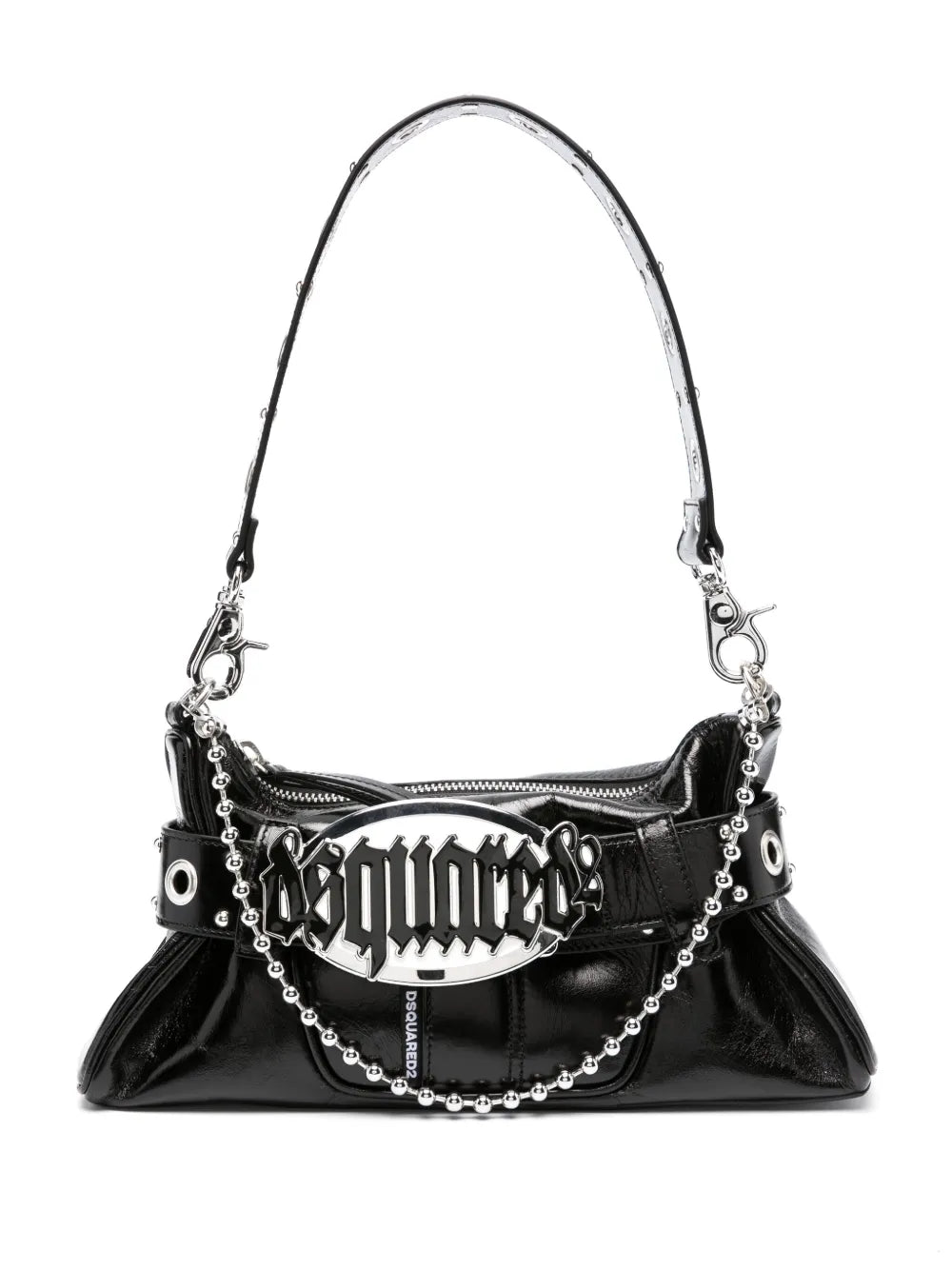 DSQUARED2Gothic leather shoulder bag