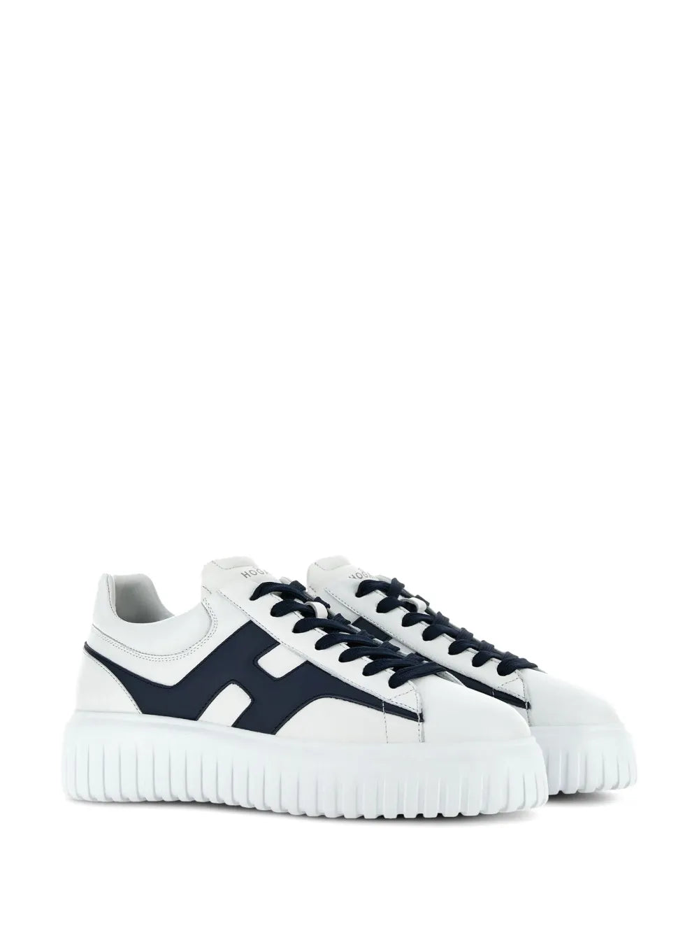 Hogan H-Stripes Leather Sneakers