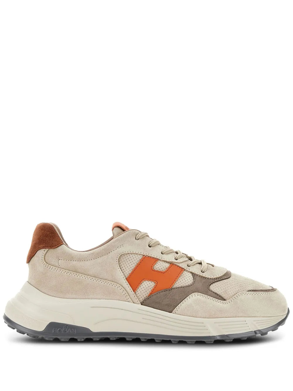 Hogan Hyperlight Lace-Up Panelled Sneakers