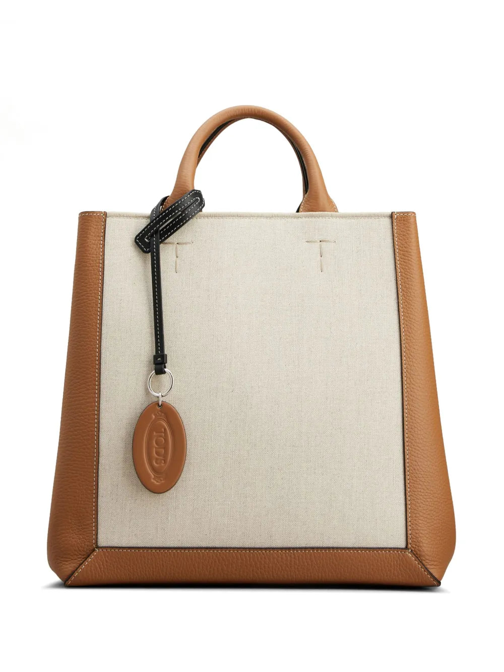 Tod'spanelled leather tote bag
