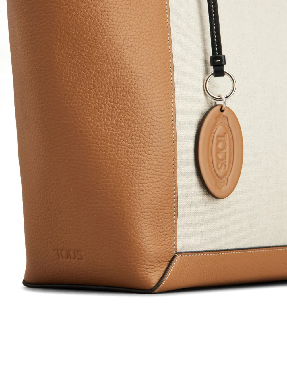 Tod'spanelled leather tote bag