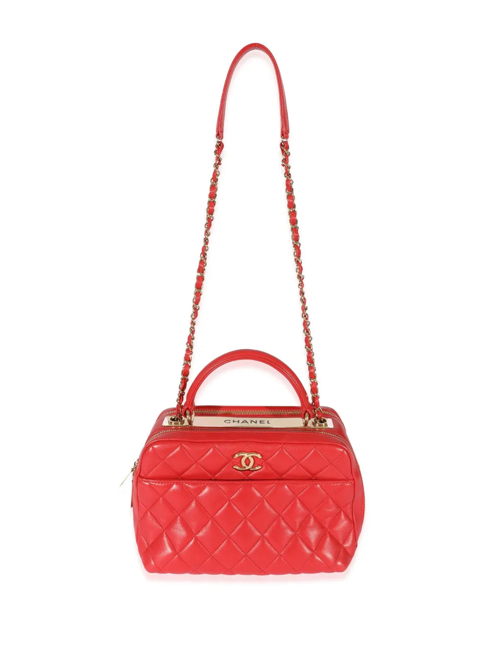 Pre-OwnedCHANEL Pre-Owned2016 Trendy CC bowling bag