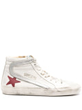 Golden Goose Star-Patch Lace-Up Sneakers