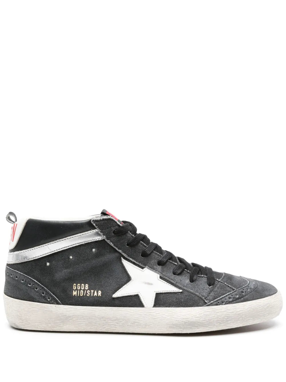Golden Goose Mid Star Suede Sneakers
