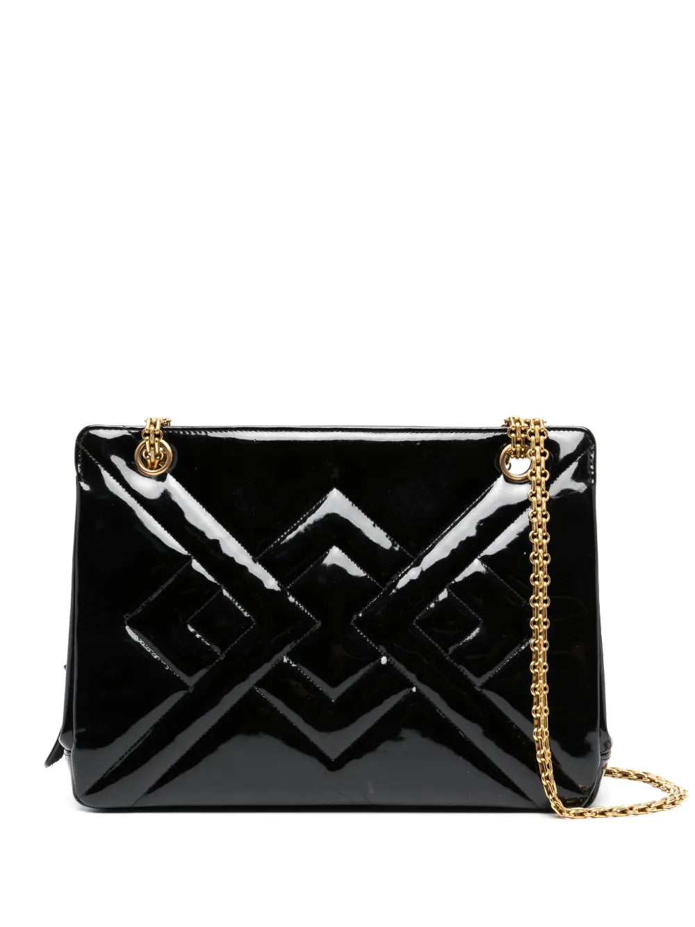 Pre-OwnedCHANEL Pre-Owned1994-1996 quilted patent-leather bag