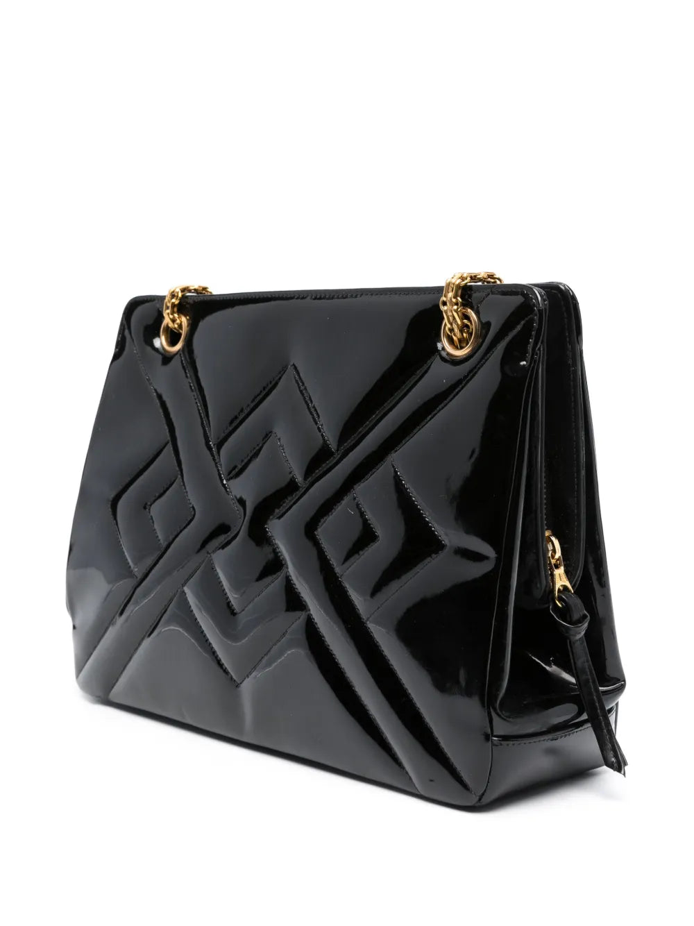 Pre-OwnedCHANEL Pre-Owned1994-1996 quilted patent-leather bag