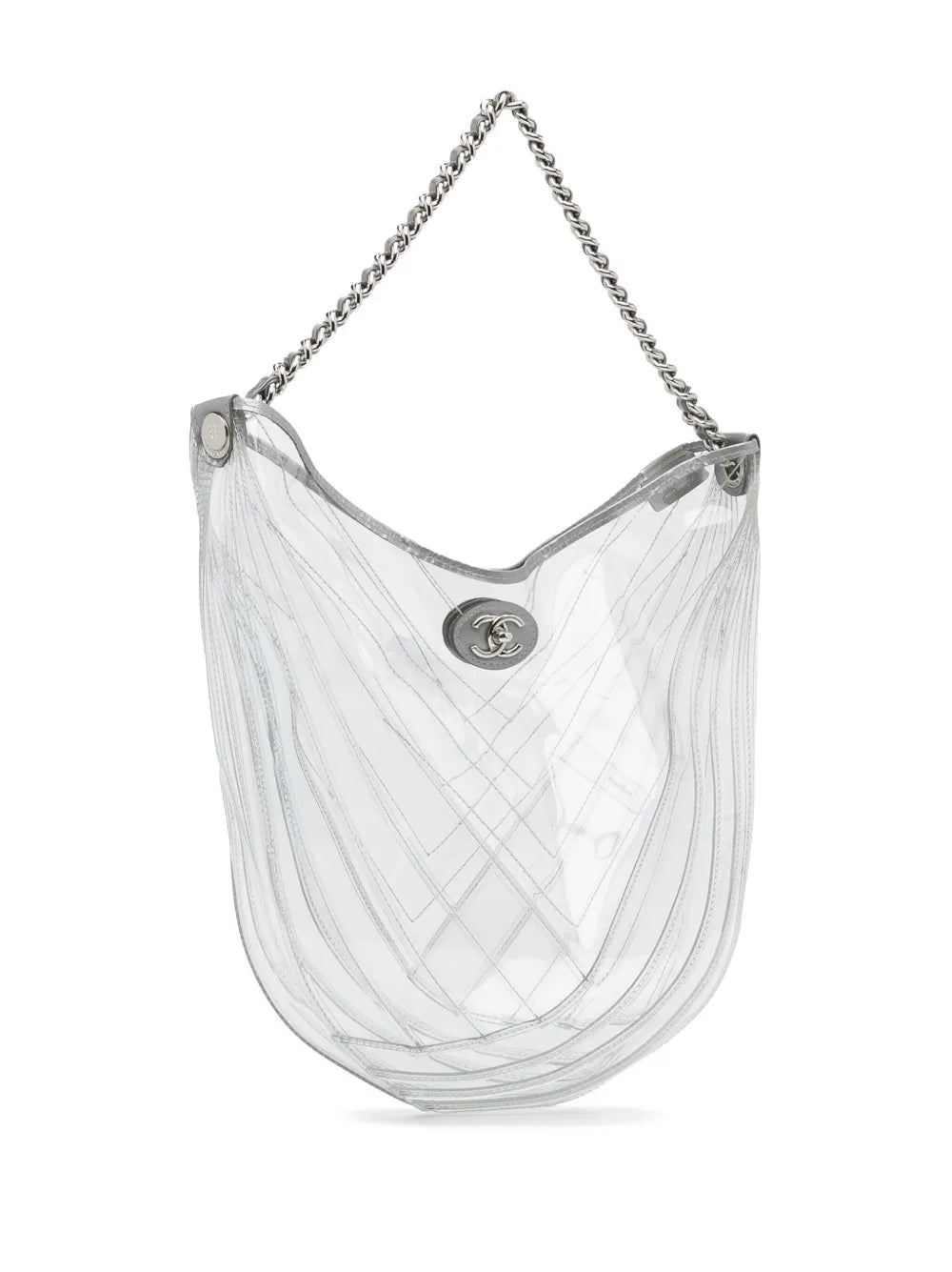 Pre-OwnedCHANEL Pre-OwnedRunway Line Teardrop bucket bag