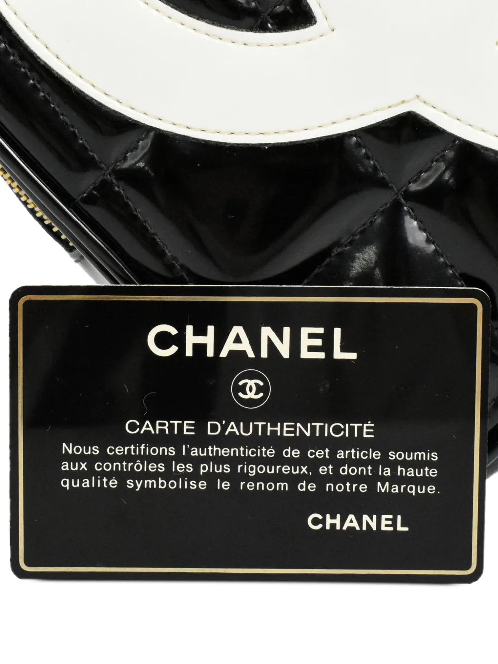 Pre-OwnedCHANEL Pre-Owned1995 CC Heart diamond-quilted vanity bag