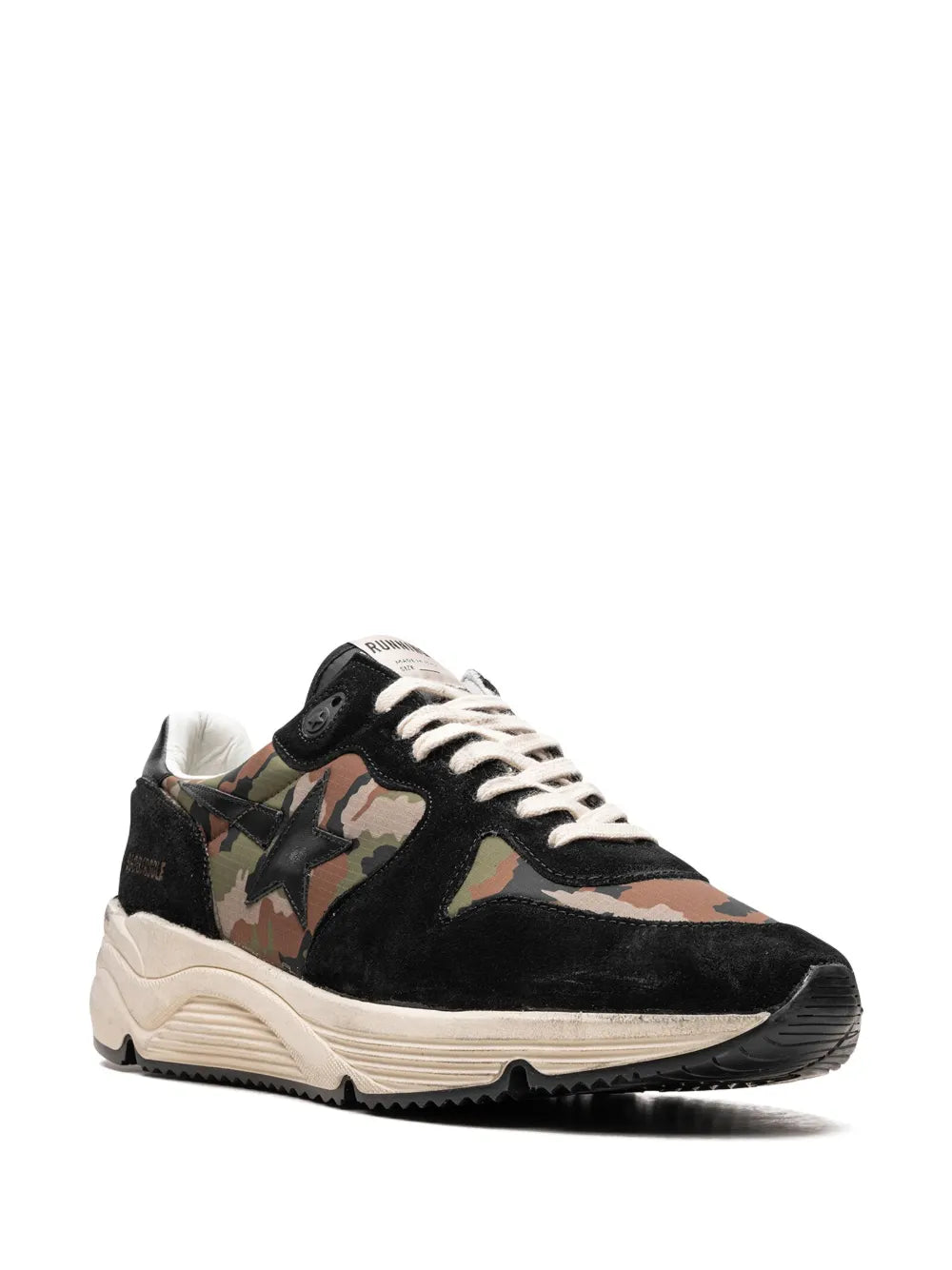 Golden Goose Running Sole Camouflage-Print Sneakers