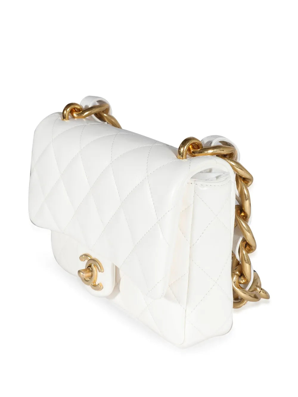 Pre-OwnedCHANEL Pre-Ownedsmall Funky Town Flap shoulder bag