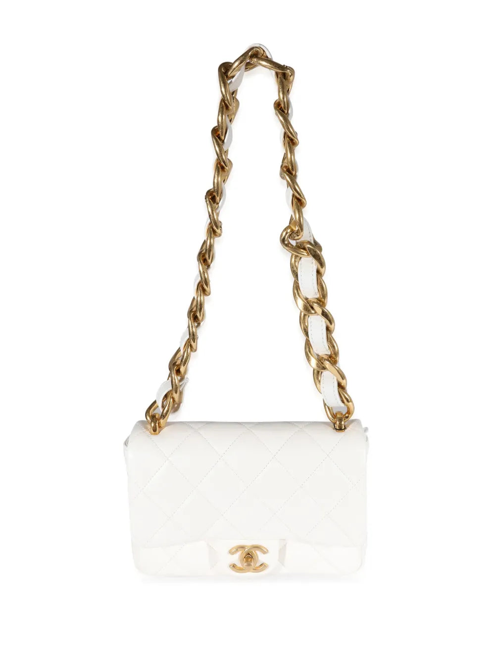 Pre-OwnedCHANEL Pre-Ownedsmall Funky Town Flap shoulder bag