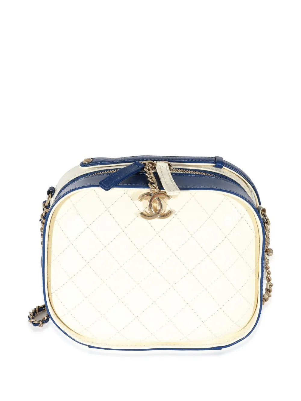 Pre-OwnedCHANEL Pre-Owned2018-2019 diamond-quilted vanity case