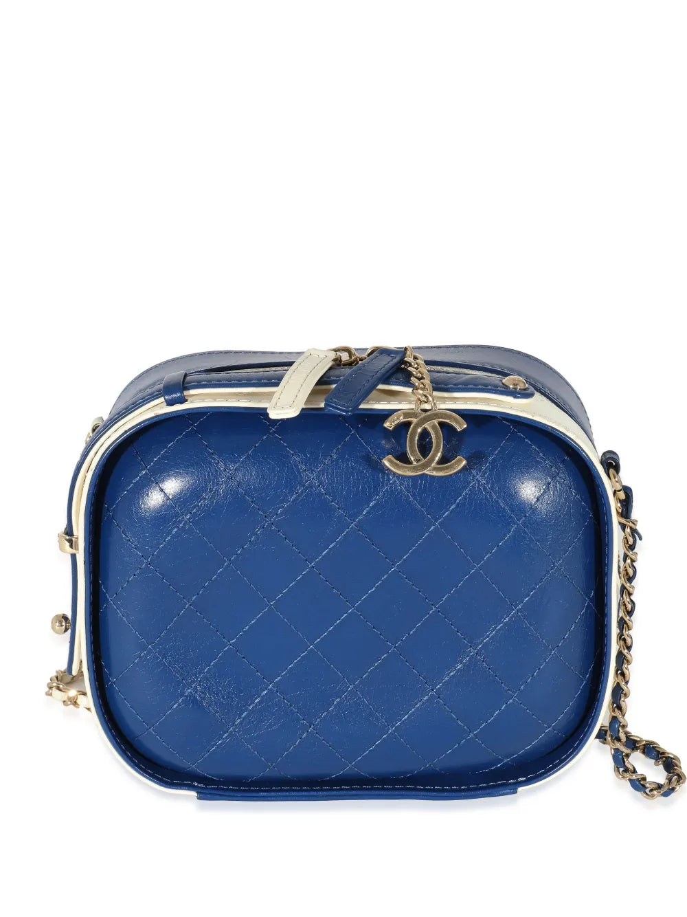 Pre-OwnedCHANEL Pre-Owned2018-2019 diamond-quilted vanity case