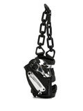 Innerraumchain-link panelled mini bag