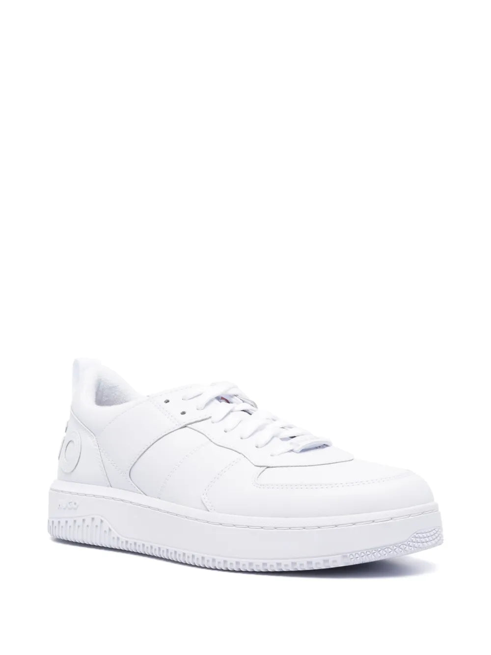 Hugo Logo-Embossed Lace-Up Sneakers
